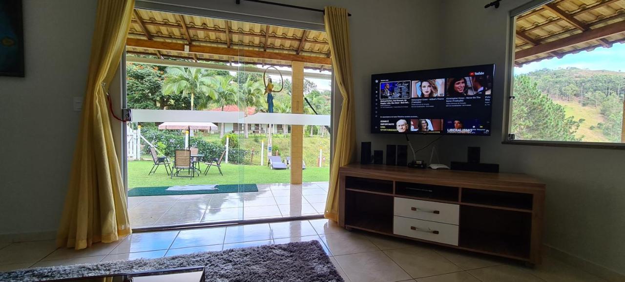 Casa Amarela, 03 Suites, Pertinho Do Valentim Aracê Extérieur photo