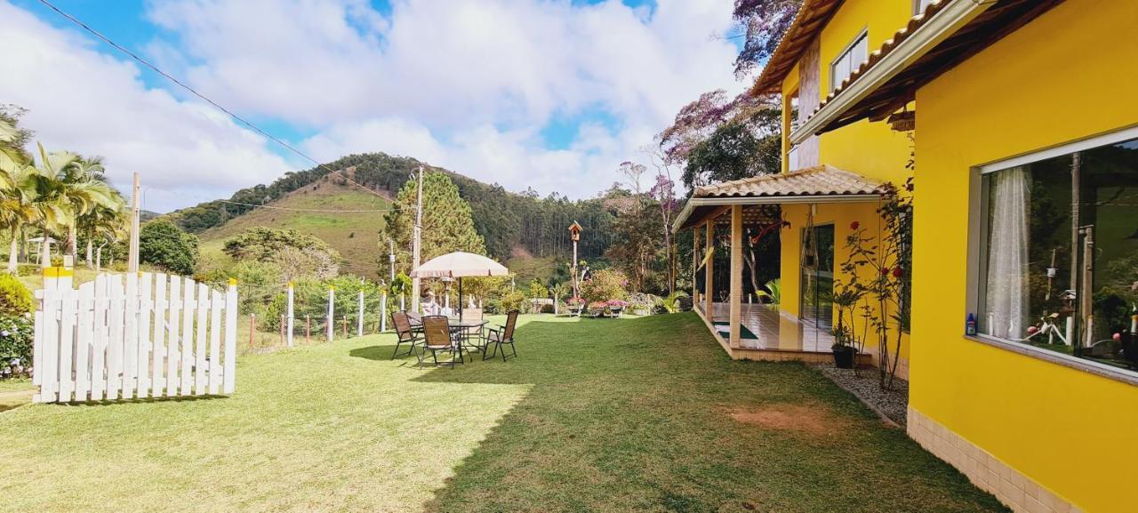 Casa Amarela, 03 Suites, Pertinho Do Valentim Aracê Extérieur photo