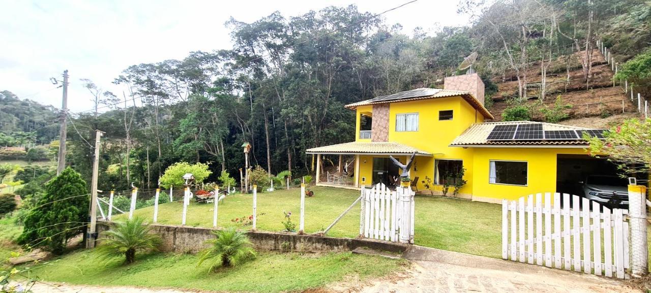 Casa Amarela, 03 Suites, Pertinho Do Valentim Aracê Extérieur photo