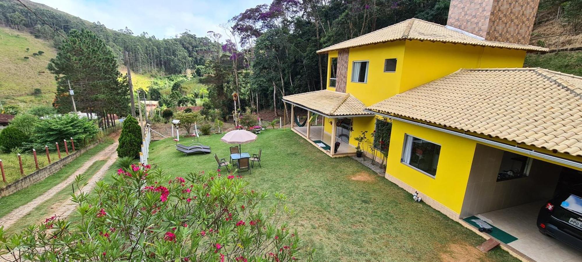 Casa Amarela, 03 Suites, Pertinho Do Valentim Aracê Extérieur photo