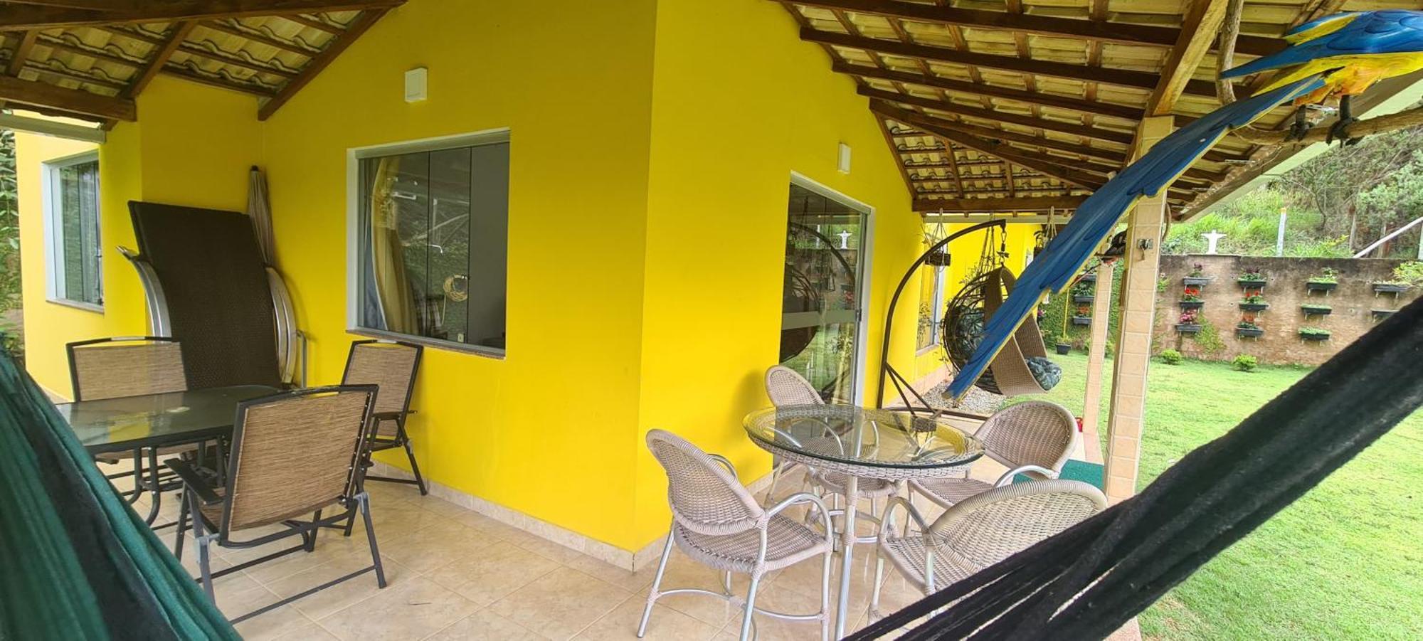 Casa Amarela, 03 Suites, Pertinho Do Valentim Aracê Extérieur photo