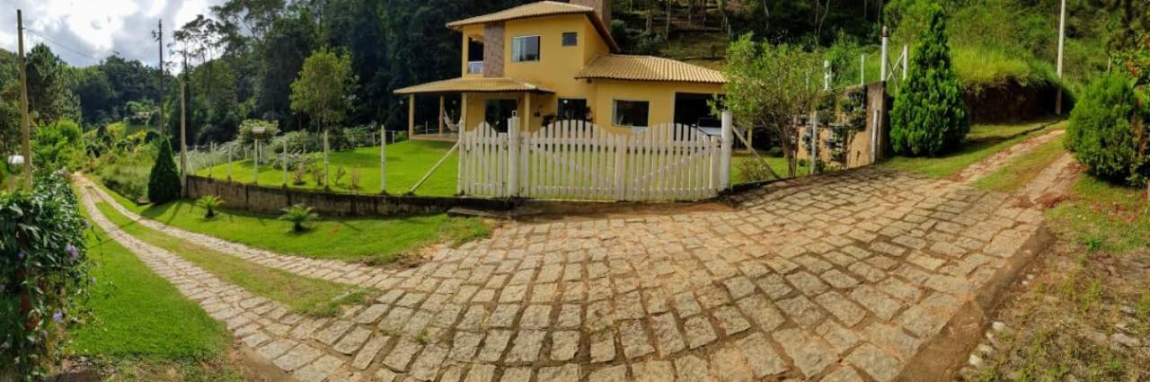 Casa Amarela, 03 Suites, Pertinho Do Valentim Aracê Extérieur photo