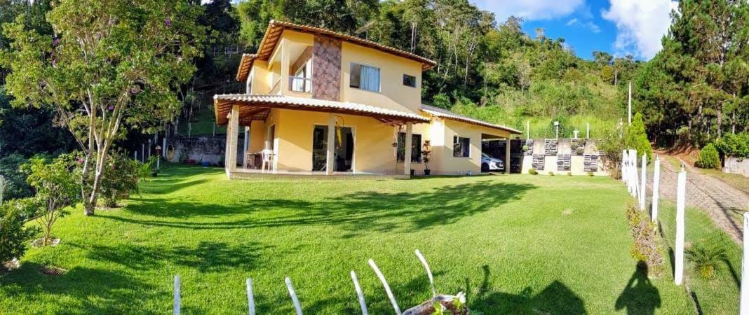 Casa Amarela, 03 Suites, Pertinho Do Valentim Aracê Extérieur photo